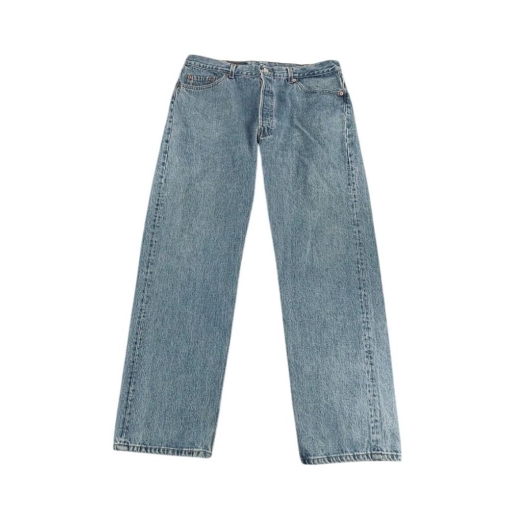 90's Levis 501 Classic Blue Jeans Mens W40 L30 Made In USA 100% Cotton